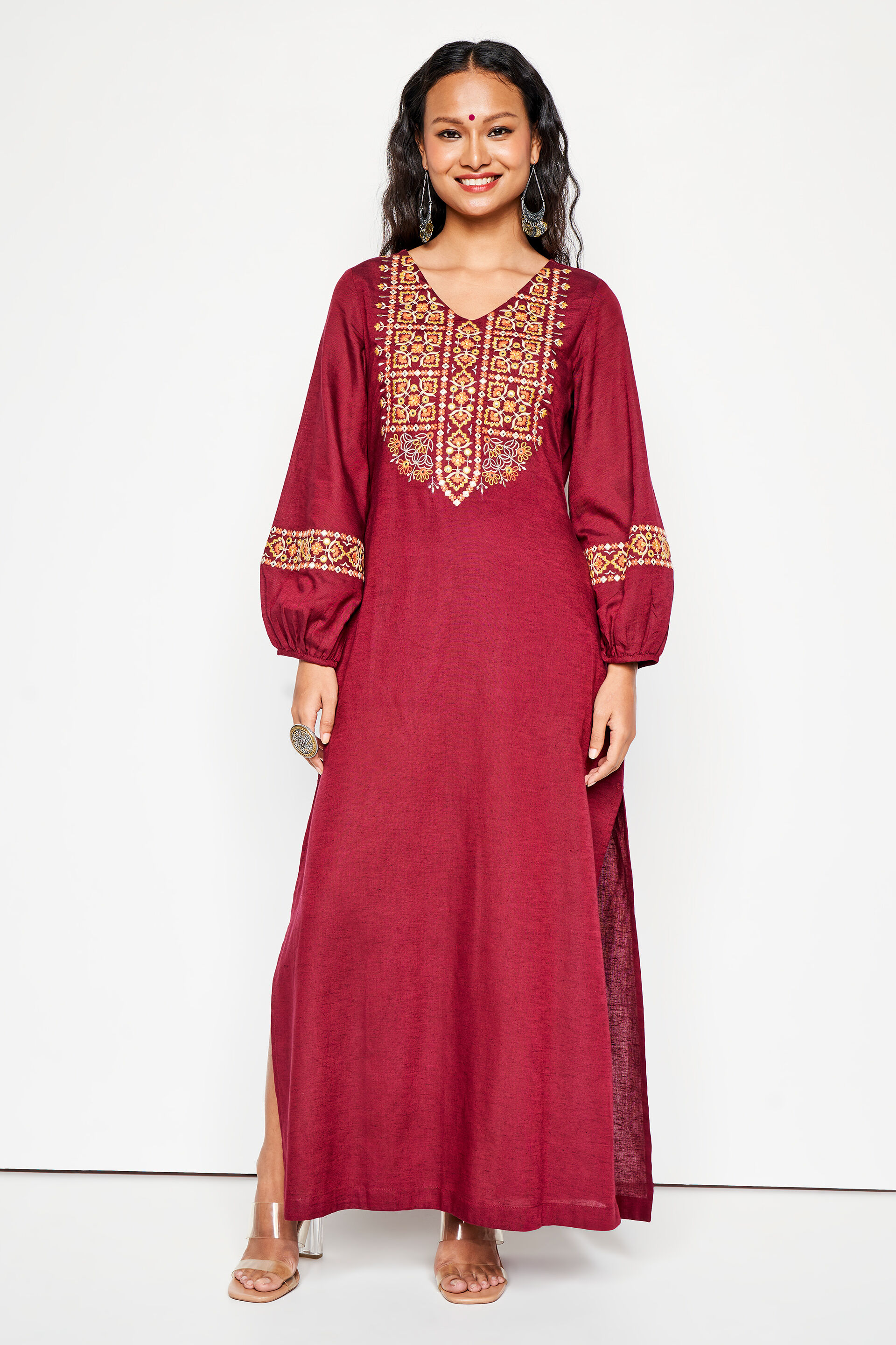 Global desi top maxi dresses online